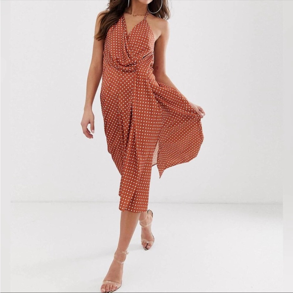 ASOS MIDI Halter Dress size 2.